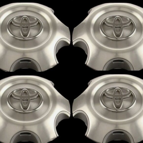 T69440 Set Of 4 Silver Tundra 2003-2007 Sequoia Wheel Center Hub Caps 56069440 - Picture 5 of 15
